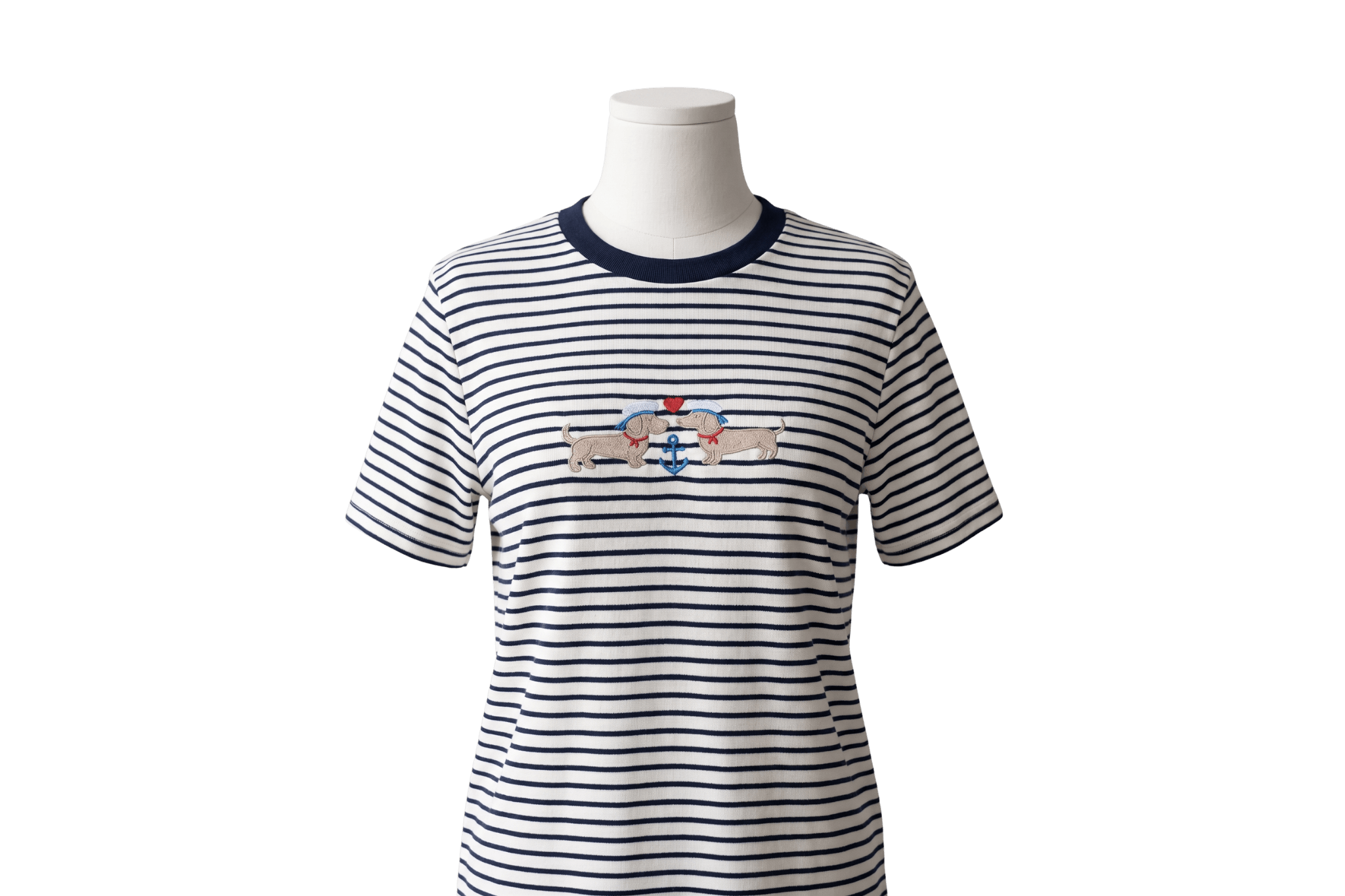 Gretas Dackel Streifen T-Shirt | Limited Freda & Greta