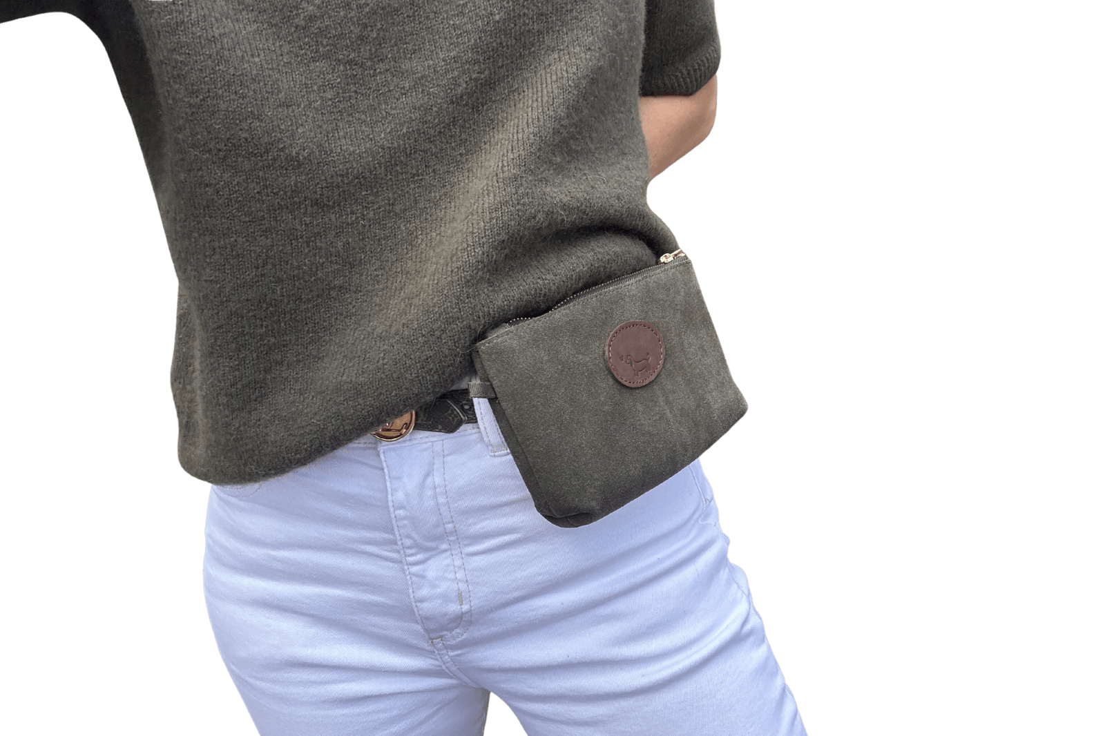 Greta's Belt Bag - Suede Belt Bag & Clutch in one
