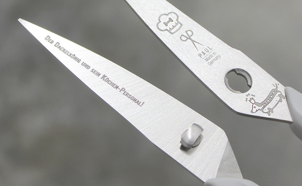 Greta's "Dachshund" Kitchen Scissors - Detachable Version