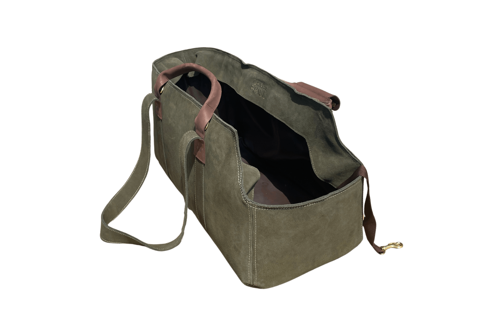 Gretas Luxus Wildledertasche in XL | Optional mit Netzabdeckung