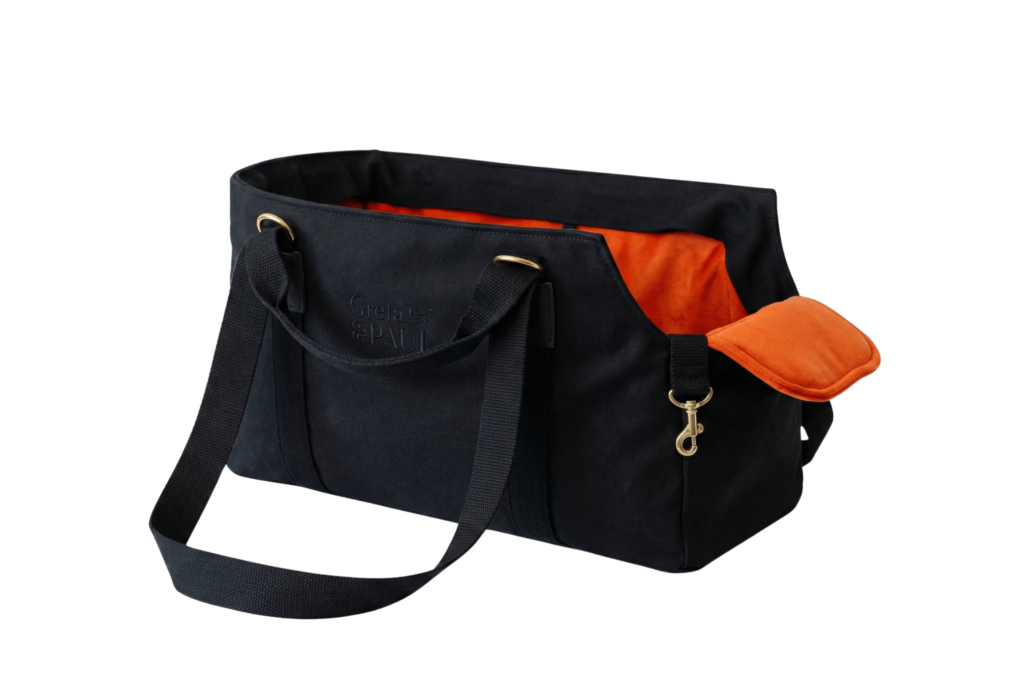 Gretas All-Black Hundetaschen Kollektion